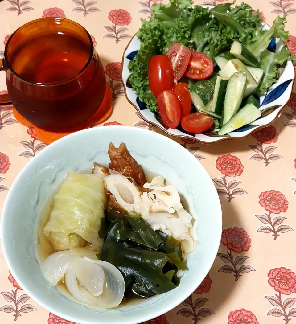 具だくさんスープ|きつねさん