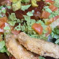 塩チキンとロコモコ丼|chi-zuさん