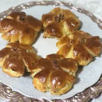クルミチーズパン焼きました。|のりこカルチャーサロンさん