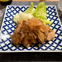 豚肉としょうが甘酢漬けの炒めもの🥢| Saori.Sさん