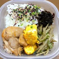 鶏肉の照り焼き弁当|まむさん
