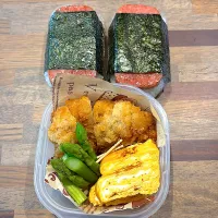 球技大会、スパムおにぎり|さにー☆ミさん