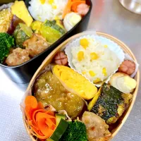 頂いたズッキーニを唐揚げに。京ナスはステーキに。|じゅんちゃんさん