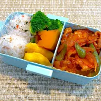 ポークケチャップ弁当|ともえもんさん