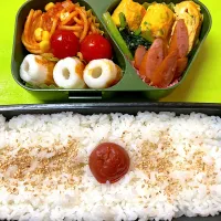 高2お弁当🌈7/11(金)☀️チーズちくわ|KCo🌈さん