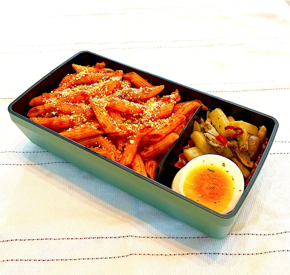 ボロネーゼ&きのこアヒージョ弁当|m_lunchboxさん