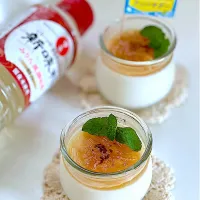 大根のブランマンジェ                                        ・のようなもの。