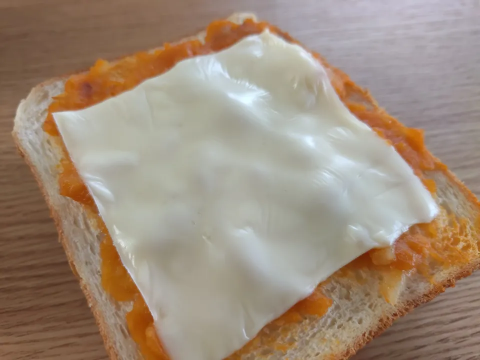 ケチャポテチーズトースト|ひつじ先輩さん