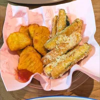 ズッキーニの唐揚げ| あぼちさん