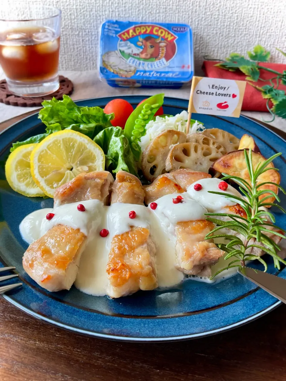 チキンソテー～クリームチーズソース～|スイーツポテトさん