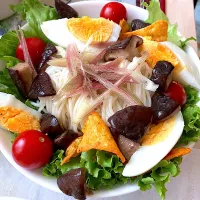 朝食のそーめんサラダボウル🥗|Atsuko Munakataさん