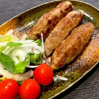 腸詰してないサルシッチャ、よく焼きで^ ^|やっちさん