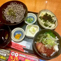 ざるそばセット