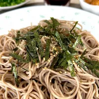 冷たいお蕎麦 海苔と胡麻|🍒ふみりん🍒さん