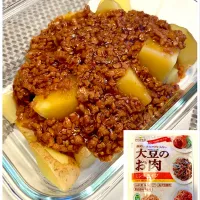 レンジじゃがいものそぼろあん| たちきちさん