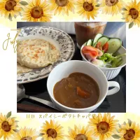 スパイシーポテトチャパティ|いのっちさん