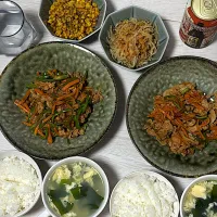 夜ご飯🌙🍚|朔さん