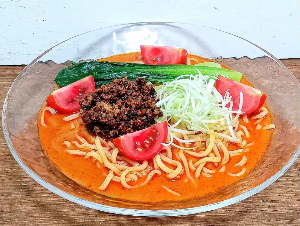 【激ウマ自作🎯】夏はコレ！冷やし担々麺はじめました🎐|Falco*さん