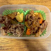 肉じゃが&唐揚げ弁当|コロンさん