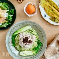 お肉も一緒に 豚しゃぶゴマ豆乳そうめん