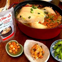 晩ごはん♯参鶏湯♯暑気払い