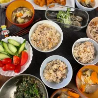 色々あるものでお夕飯🌛|みーぬさん