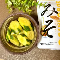 ポリ袋できゅうりの漬物|あっちいさん