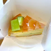 コージーコーナー 白桃とメロンのパイ| 四天王さん
