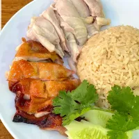 Khao Mun Gai 🍚🐔 Chicken Rice w/ the Broiled Ones 🍗🤤|An'leeさん
