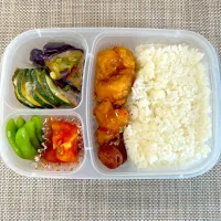 夏バテ気味の旦那さん弁当。|ゆーこ。さん