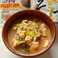 大豆のお肉で冷や汁🥒|みほままこさん