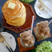 分厚いホットケーキ|kukulutomo ❁𓎪 ⡱𓎩‎𐩢𐩺𓎪 ⡱さん