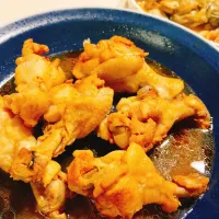 鶏手羽元のケチャソース煮込み|ももこさん