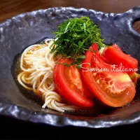 イタリアンそうめん🍅🇮🇹|気まぐれシェフ🇮🇹🍝さん