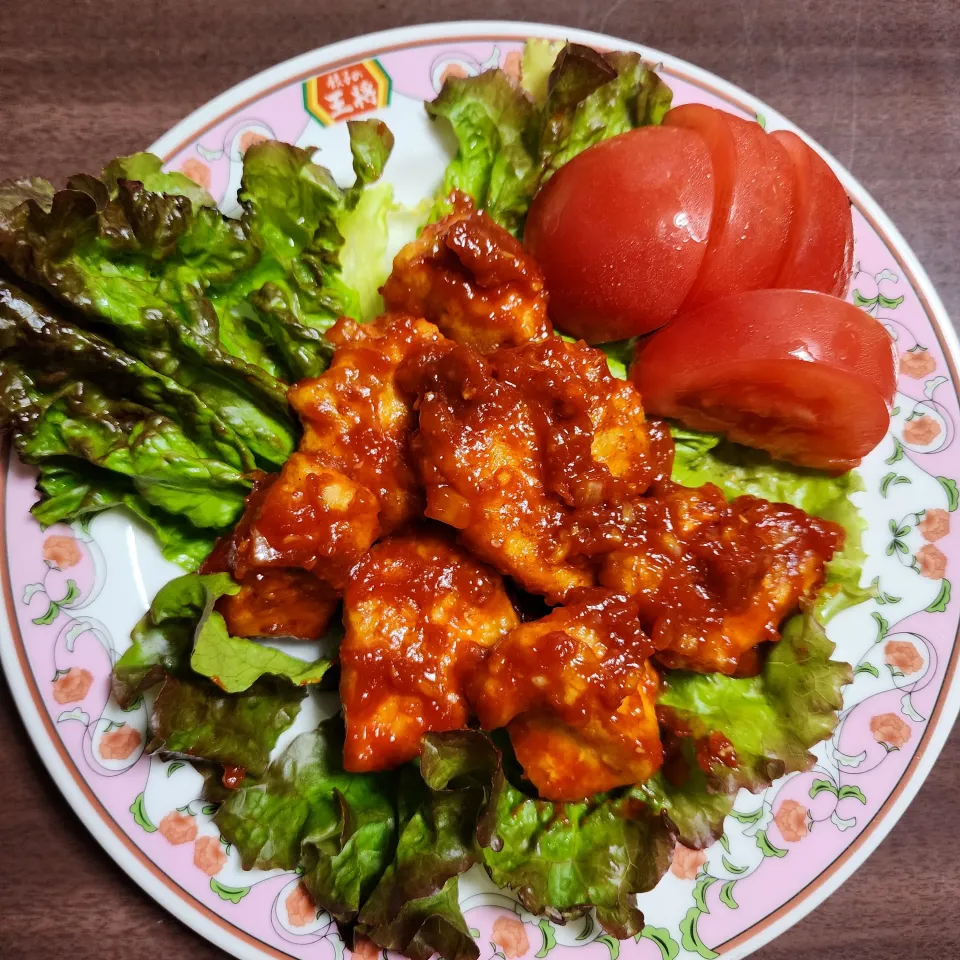 ヤンニョムチキン|ひろにぃさん