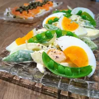 スナップえんどうと卵のサラダ| 古尾谷りかこさん