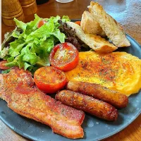 Savory Saturday Brunch 🥓🍳🍗🍞🤤|An'leeさん