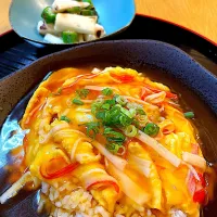 カニかま天津飯|Mikaさん
