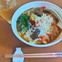 夏野菜チーズカレーうどん|裕子さん