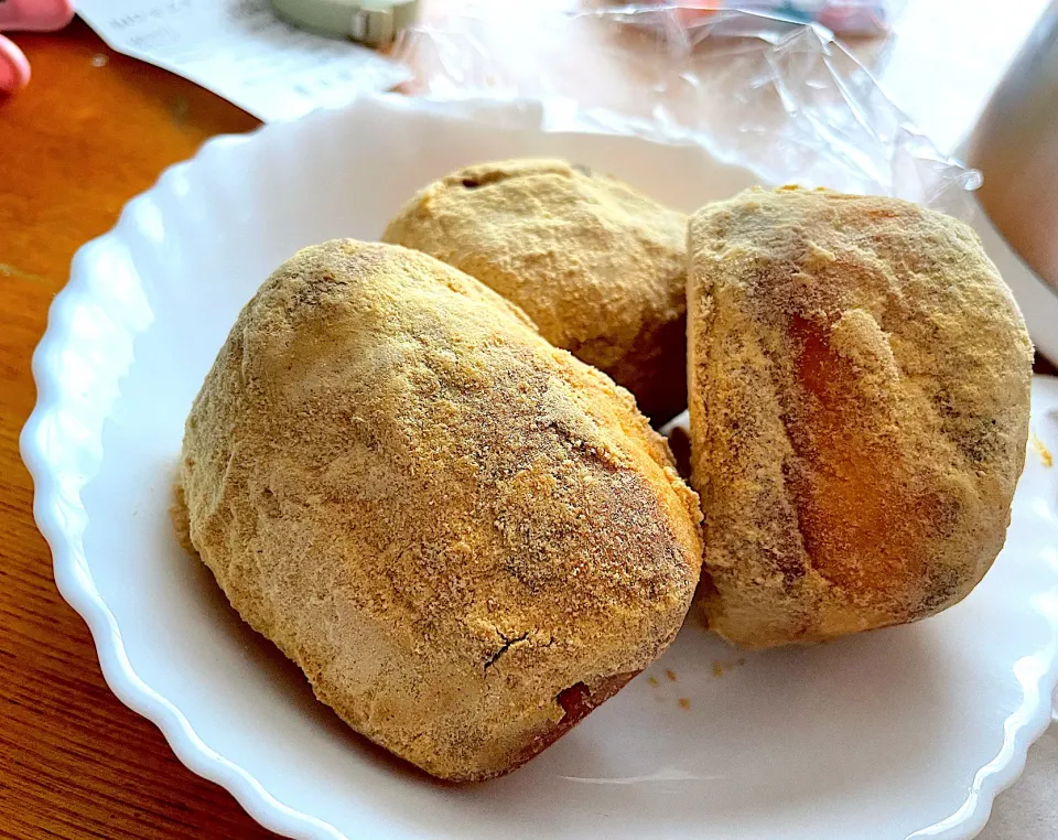 ディナーロールで揚げパン作りました|けみわさん