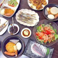 #おでん　 #ししゃも　 #味噌田楽　 #ガーリックポーク|𝕜𝕪𝟙𝟘𝟚𝟘𝟙𝟠さん