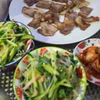 春雨サラダ＆焼肉| テケテケさん