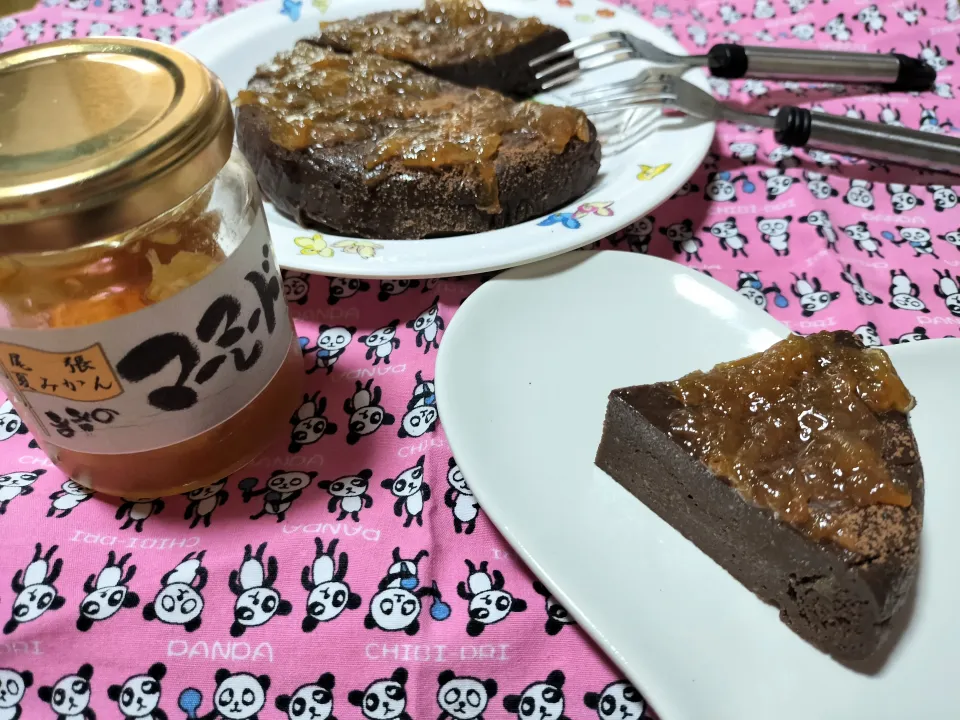 ペンギンさんの料理豆腐で作るガトーショコラ|みよぱさん