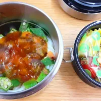 7月10日保温弁当箱で冷ぶっかけうどん| maimaipapaさん