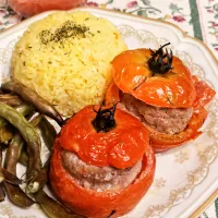 【家庭菜園deトマトファルシ】|梨々香さん