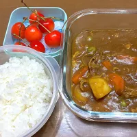 カレー弁当🍒|まむさん