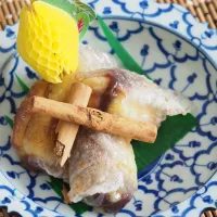 バナナ餡で揚げ春巻き|sayaka_kitchenさん