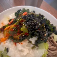 酵素！山かけサラダキムチ蕎麦| 𝓤𝓬𝓪さん