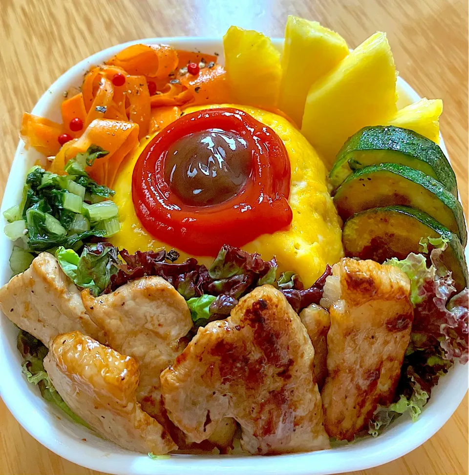 わたしお弁当🍱✌︎(๑˃̶͈̀◡︎˂̶͈́๑)✌︎ ❤️|ふみぃさん