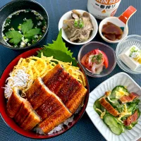 鰻丼定食💕